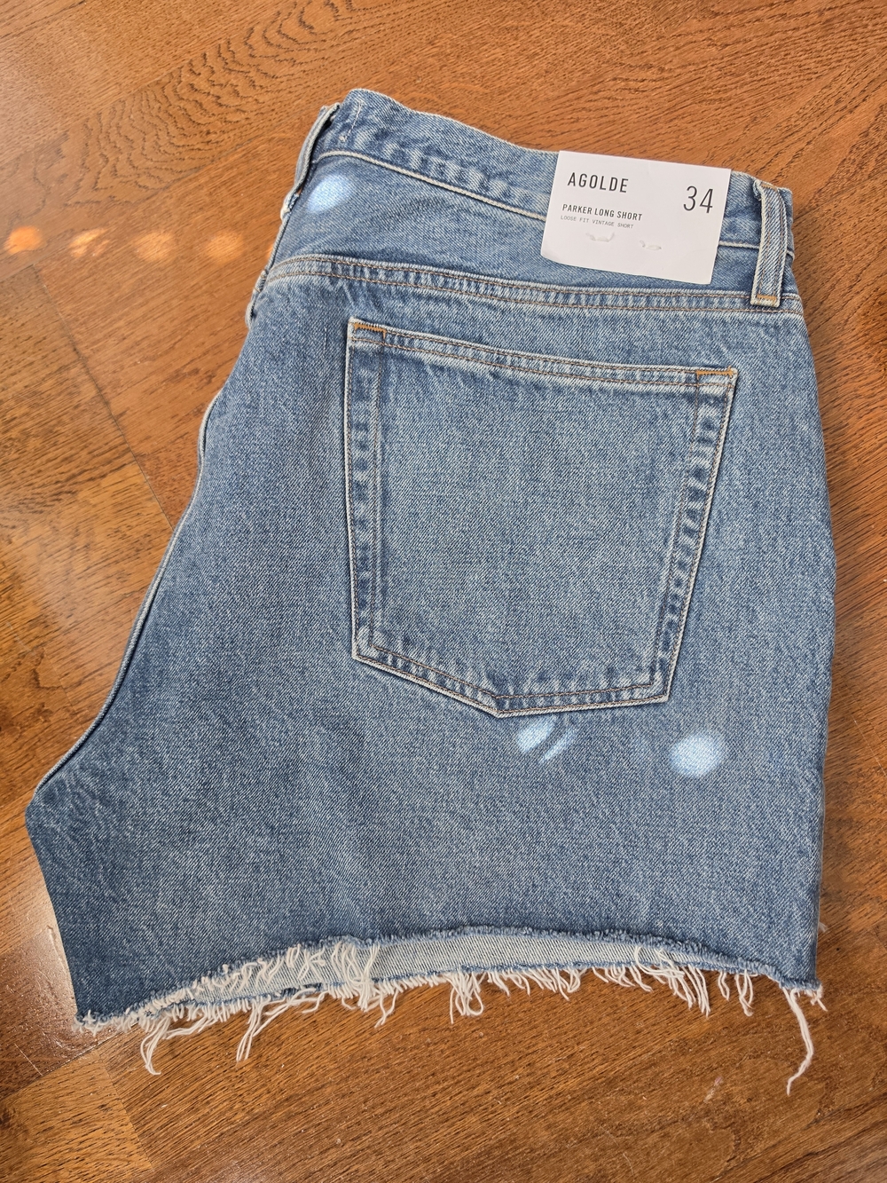BNWT Agolde Parker long short 34